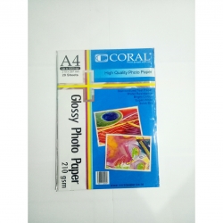 CORAL GLOSSY    A4     210 isi 20